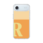 スリムプロテクションケース［ オリジナル - initial two tone - R orange ］