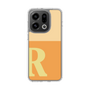 スリムプロテクションケース［ オリジナル - initial two tone - R orange ］