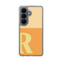 スリムプロテクションケース［ オリジナル - initial two tone - R orange ］