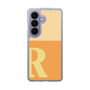 スリムプロテクションケース［ オリジナル - initial two tone - R orange ］