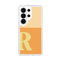 スリムプロテクションケース［ オリジナル - initial two tone - R orange ］
