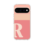 スリムプロテクションケース［ オリジナル - initial two tone - R pink ］