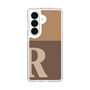 スリムプロテクションケース［ オリジナル - initial two tone - R brown ］