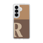 スリムプロテクションケース［ オリジナル - initial two tone - R brown ］