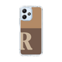 スリムプロテクションケース［ オリジナル - initial two tone - R brown ］