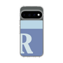 スリムプロテクションケース［ オリジナル - initial two tone - R blue ］