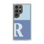 スリムプロテクションケース［ オリジナル - initial two tone - R blue ］