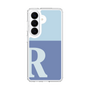 スリムプロテクションケース［ オリジナル - initial two tone - R blue ］