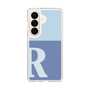 スリムプロテクションケース［ オリジナル - initial two tone - R blue ］