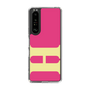 スリムプロテクションケース［ オリジナル - initial color - H pink ］
