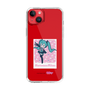 スリムプロテクションケース［ 初音ミク - グリッチスカイ - ピンク ］