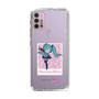 スリムプロテクションケース［ 初音ミク - グリッチスカイ - ピンク ］