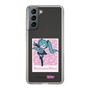 スリムプロテクションケース［ 初音ミク - グリッチスカイ - ピンク ］