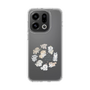 スリムプロテクションケース［ こんにちは、いぬです - みんなそろって - クリア ］