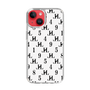 スリムプロテクションケース［ Chell classy - Monogram - White ］