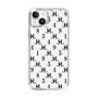 スリムプロテクションケース［ Chell classy - Monogram - White ］