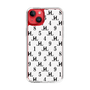 スリムプロテクションケース［ Chell classy - Monogram - White ］