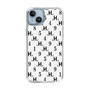 スリムプロテクションケース［ Chell classy - Monogram - White ］