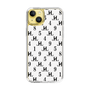 スリムプロテクションケース［ Chell classy - Monogram - White ］