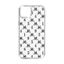 スリムプロテクションケース［ Chell classy - Monogram - White ］