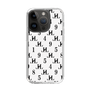 スリムプロテクションケース［ Chell classy - Monogram - White ］