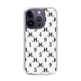 スリムプロテクションケース［ Chell classy - Monogram - White ］