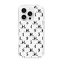 スリムプロテクションケース［ Chell classy - Monogram - White ］