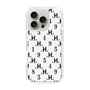 スリムプロテクションケース［ Chell classy - Monogram - White ］