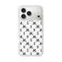 スリムプロテクションケース［ Chell classy - Monogram - White ］
