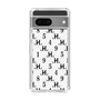 スリムプロテクションケース［ Chell classy - Monogram - White ］