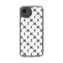 スリムプロテクションケース［ Chell classy - Monogram - White ］