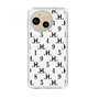 スリムプロテクションケース［ Chell classy - Monogram - White ］