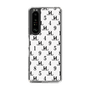 スリムプロテクションケース［ Chell classy - Monogram - White ］