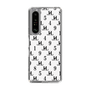 スリムプロテクションケース［ Chell classy - Monogram - White ］