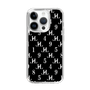 スリムプロテクションケース［ Chell classy - Monogram - Black ］