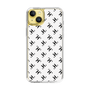 スリムプロテクションケース［ Chell classy - Logo - White ］
