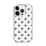 スリムプロテクションケース［ Chell classy - Logo - White ］