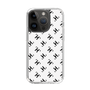 スリムプロテクションケース［ Chell classy - Logo - White ］