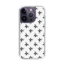 スリムプロテクションケース［ Chell classy - Logo - White ］