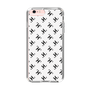 スリムプロテクションケース［ Chell classy - Logo - White ］