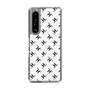 スリムプロテクションケース［ Chell classy - Logo - White ］