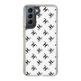 スリムプロテクションケース［ Chell classy - Logo - White ］