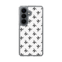 スリムプロテクションケース［ Chell classy - Logo - White ］