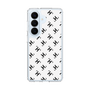 スリムプロテクションケース［ Chell classy - Logo - White ］