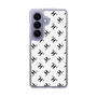 スリムプロテクションケース［ Chell classy - Logo - White ］