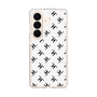 スリムプロテクションケース［ Chell classy - Logo - White ］
