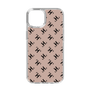 スリムプロテクションケース［ Chell classy - Logo - Beige ］