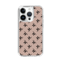 スリムプロテクションケース［ Chell classy - Logo - Beige ］