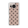 スリムプロテクションケース［ Chell classy - Logo - Beige ］