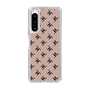 スリムプロテクションケース［ Chell classy - Logo - Beige ］